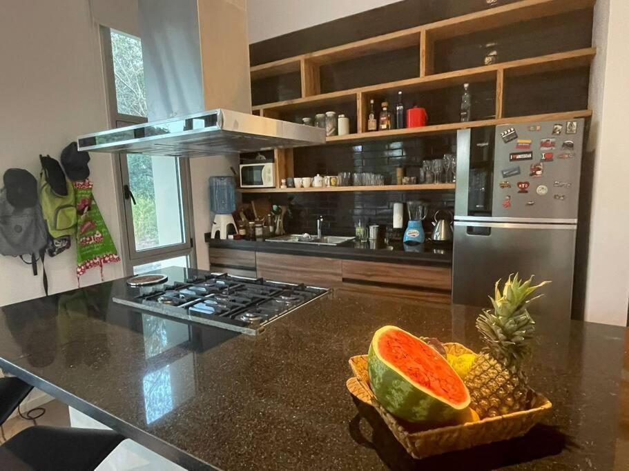 Casa Con Piscina Y Mirador Privado En San Marcos Sierras Exterior foto
