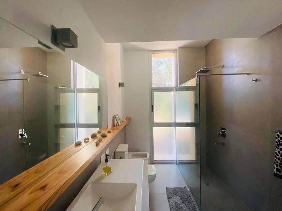 Casa Con Piscina Y Mirador Privado En San Marcos Sierras Exterior foto