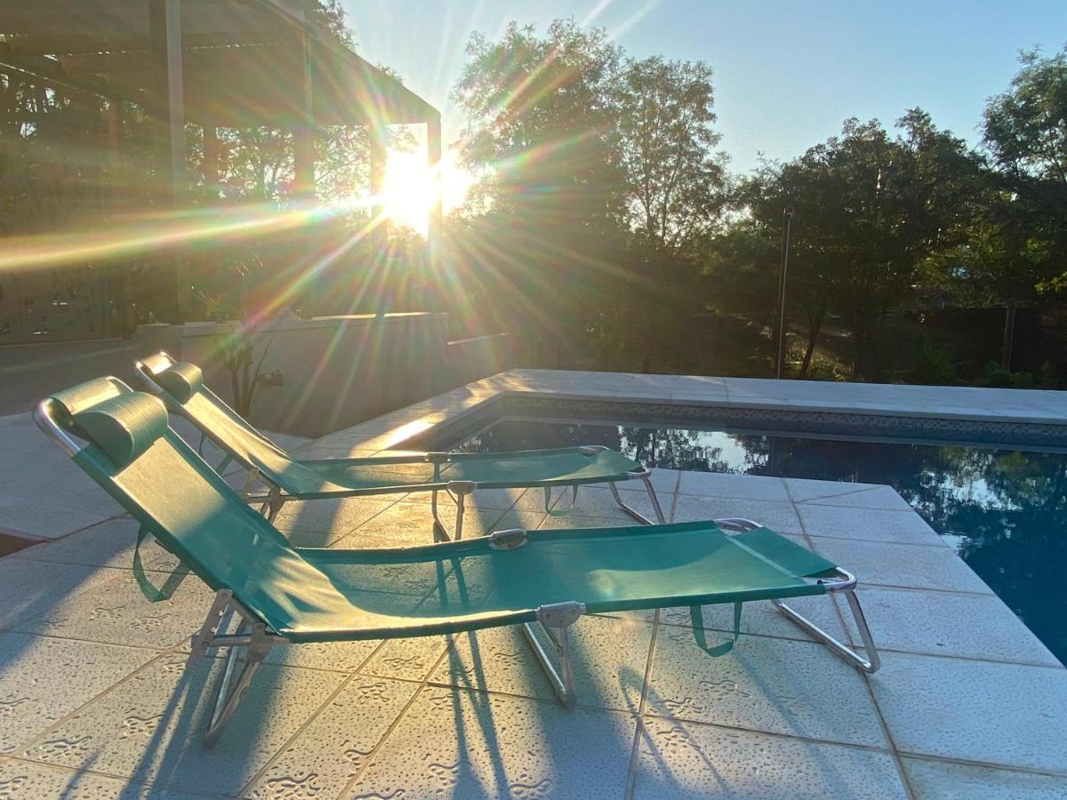 Casa Con Piscina Y Mirador Privado En San Marcos Sierras Exterior foto