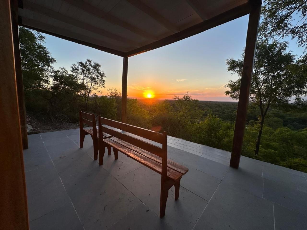 Casa Con Piscina Y Mirador Privado En San Marcos Sierras Exterior foto